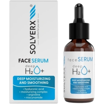 Solverx Deep H2O+ Serum do twarzy - skóra sucha i 