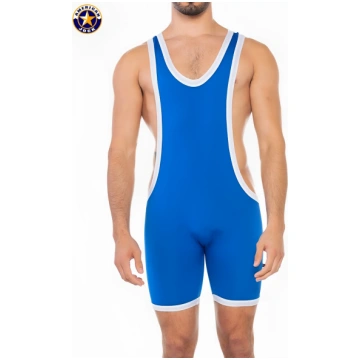 AMERICAN JOCK Sports Freestyle Singlet - Royal Blu