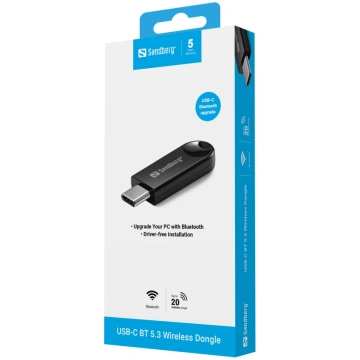Adapters Sandberg 136-69 USB-C BT 5.3 Wireless Don