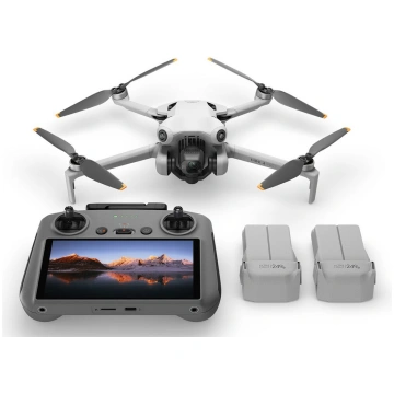 Drons, DJI, DJI Mini 4 Pro RC2 Fly More, (new)