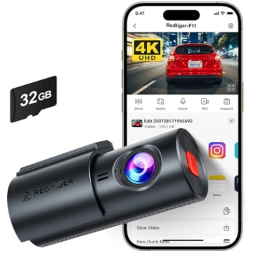REDTIGER 4K priekšējā automašīnas priekšējā kamera