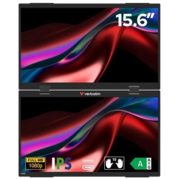 Verbatim Dual Portable Monitor 15.6 FHD (Atv. iepa