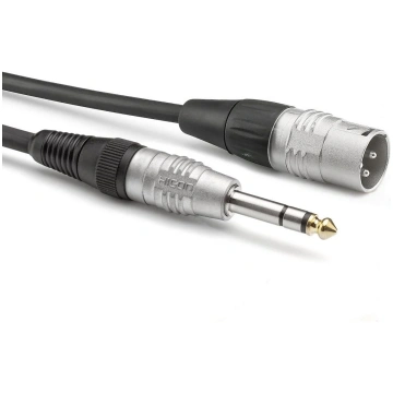Instrument cable | XLR / jack, HICON | 9,00 m Somm