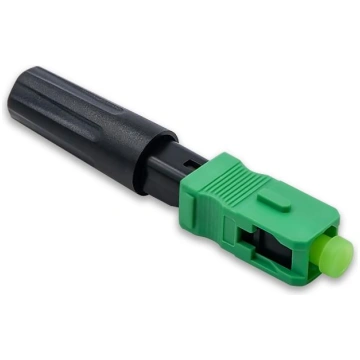 Qoltec SC/APC fiber optic fast connector | Singlem