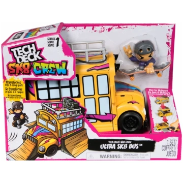 TECH DECK Rotaļu komplekts SK8 Crew Ultra autobuss