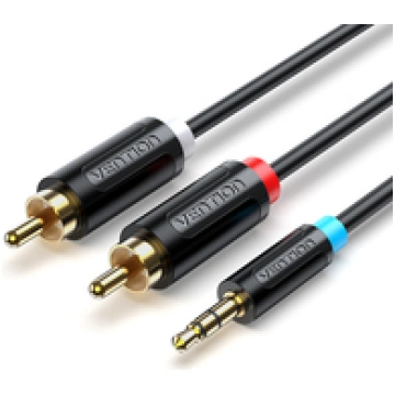 Cable estEreo vention bclbh jack 3.5 macho 2x rca 