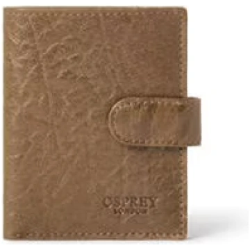 Men's Popper Leather Embossed Billfold Wallet