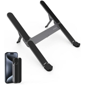 SODI Foldable, compact mini laptop stand in grey S