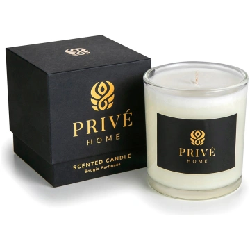 Prive Home - Svece, 280 g (tabakas, ādas aromāta)