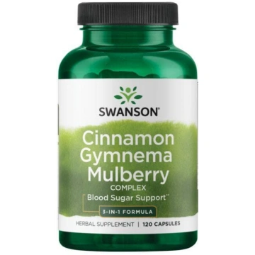 Kanēļa Gymnema Mulberry komplekss - N120 - Swanson