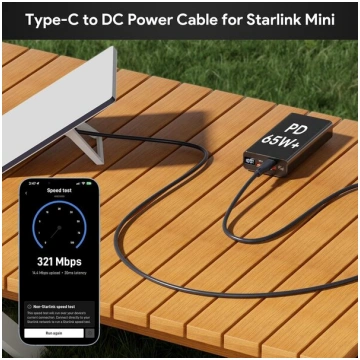 Edup Usb-c līdz līdzstrāvas barošanas kabelis Star