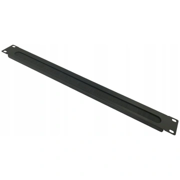 Pāreja Birstes 1u 19" Rack Melns