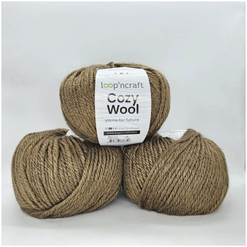 Cozy Wool Marrone 100gr - 4 Gomitoli