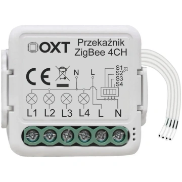Releja modulis OXT OXT mini 4-šķēļu ZigBee TUYA