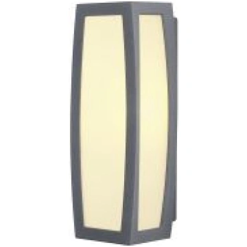 MERIDIAN BOX wall and ceiling light, anthracite, E