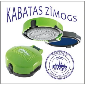 Kabatas zīmogs Shiny EL-42 | ∅42 mm | Gatavs lieto