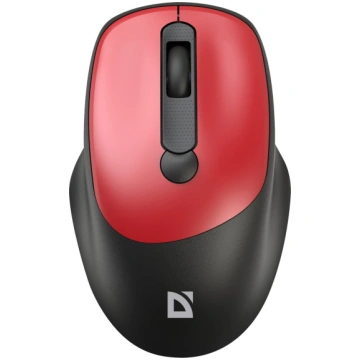 MOUSE DEFENDER FEAM MM-296 RF SILENT RED ( 52299 )