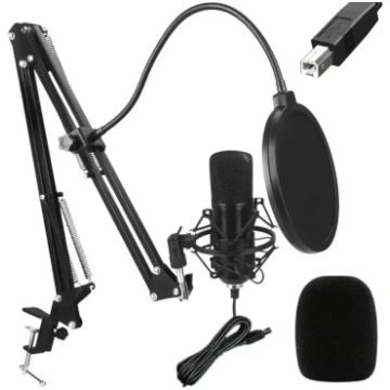 FUSION USB Studio Microphone | Podcasts | Streamin