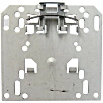 DIN-Rail mounting plate for control transformer up