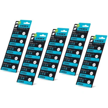 Baterija Videx CR1220 3V Lithium 40mAh, 25 gab