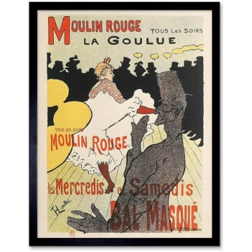 Artery8 Toulouse-Lautrec Dancer La Goulue Moulin R