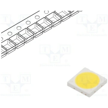 Power LED; white; 4000K; 101÷127lm; 116°; 120mA; 5