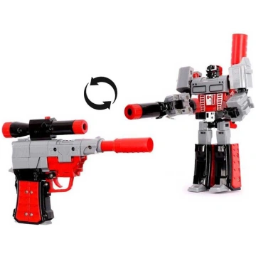 Robots transformers Herogun Storm Warrior Gray Leg