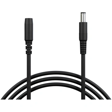 DC extension cable DC plug 2.1/5.5 - DC socket 2.1