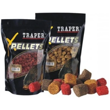 Traper Peletes 12mm/1kg zemene 3304022