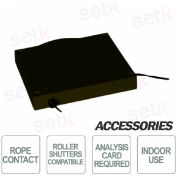Rope contact for roller shutters - CSA