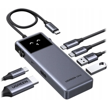 HUB USB Ugreen Hub UGREEN CM889 6w1 USB-C do HDMI 