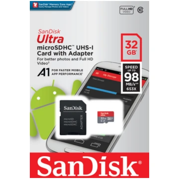 Atmiņas karte telefonam Atmiņas karte Sandisk 32GB