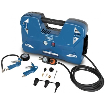 SCHEPPACH Bezeļļas kompresors Aircase, 2L tilpne +