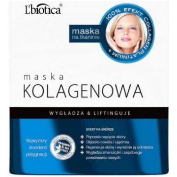 Kolagēna maska - Jaunības avots Lbiotica, 23 ml L"