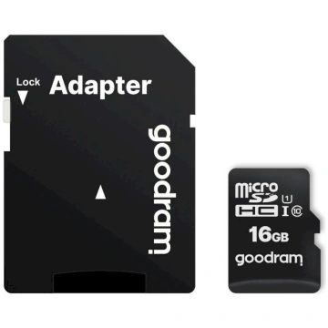 Memory Card GOODRAM microSD 16GB class 10 UHS-I 10