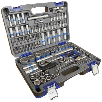 1/4" + 1/2" Dr. Socket set 108pcs. 72TH