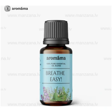 Ēterisko eļļu maisījums “Elpo brīvi” (Breathe easy
