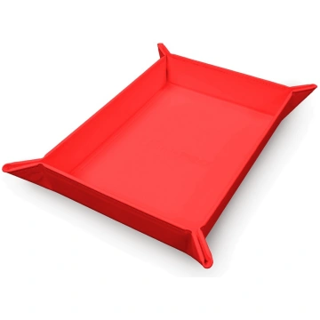 UP - Vivid Magnetic Foldable Dice Tray - Red
