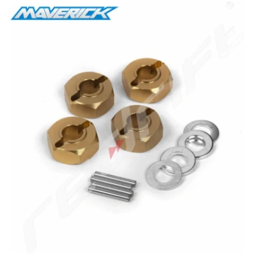 Maverick: Aluminum 12mm Wheel Hex Hub Set (4pcs)