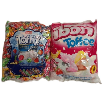 Konfekšu komplekts "Toffix+Ibon" mīkstas karameles