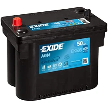 EXIDE-EK508 AGM Start Stop 12V-50Ah / EN 800A / L2