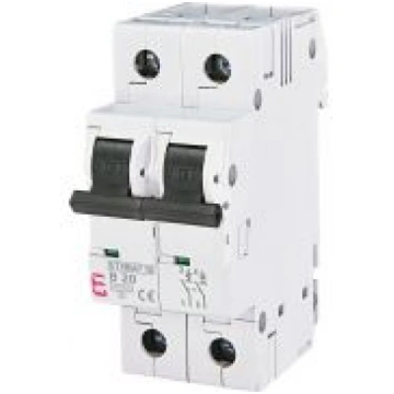 ETIMAT 10 2P B 20A Automātslēdzis 10kA 002123717 |