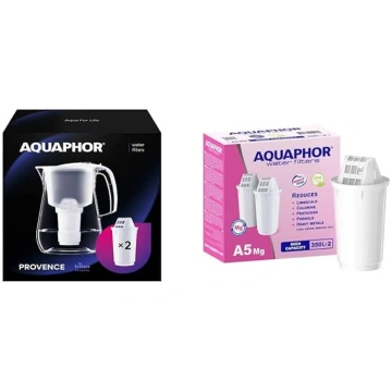 AQUAPHOR Provence ūdens filtrs balts, ieskaitot 2 