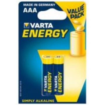 Varta Energy R3 (AAA) 2-pack Baterijas BAVA 4103 2