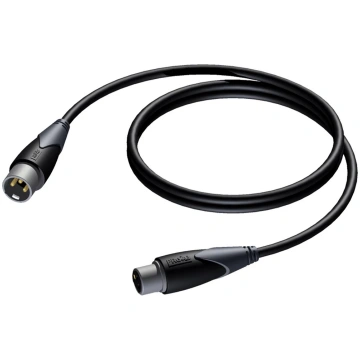 XLR vīrišķais uz XLR sievišķo kabelis Procab 10 m 