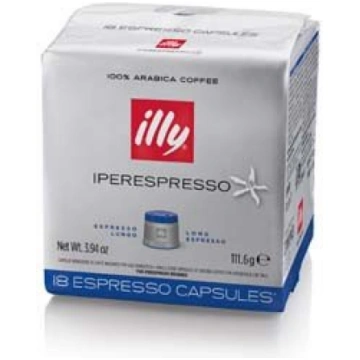 Illy Lungo 18 porcijas - Kafijas kapsulas Longo