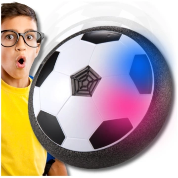 Lidojošā futbola bumba Hoverball ar LED apgaismoju
