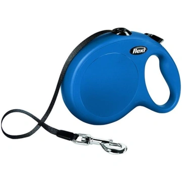 Flexi automātiskā pavada New Classic L, zila, 8 m
