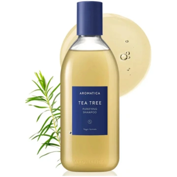 AROMATICA Tea Tree Purifying Shampoo matu šampūns 