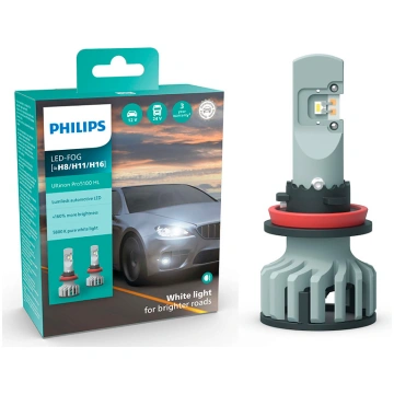 Philips LED Auto Spuldžu Pāris-Ultinon Pro5100 , H